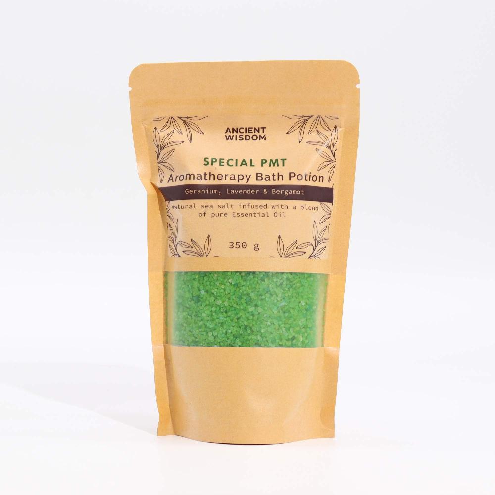 5x Aromatherapy Bath Potion In Kraft Bag 350g - PMT
