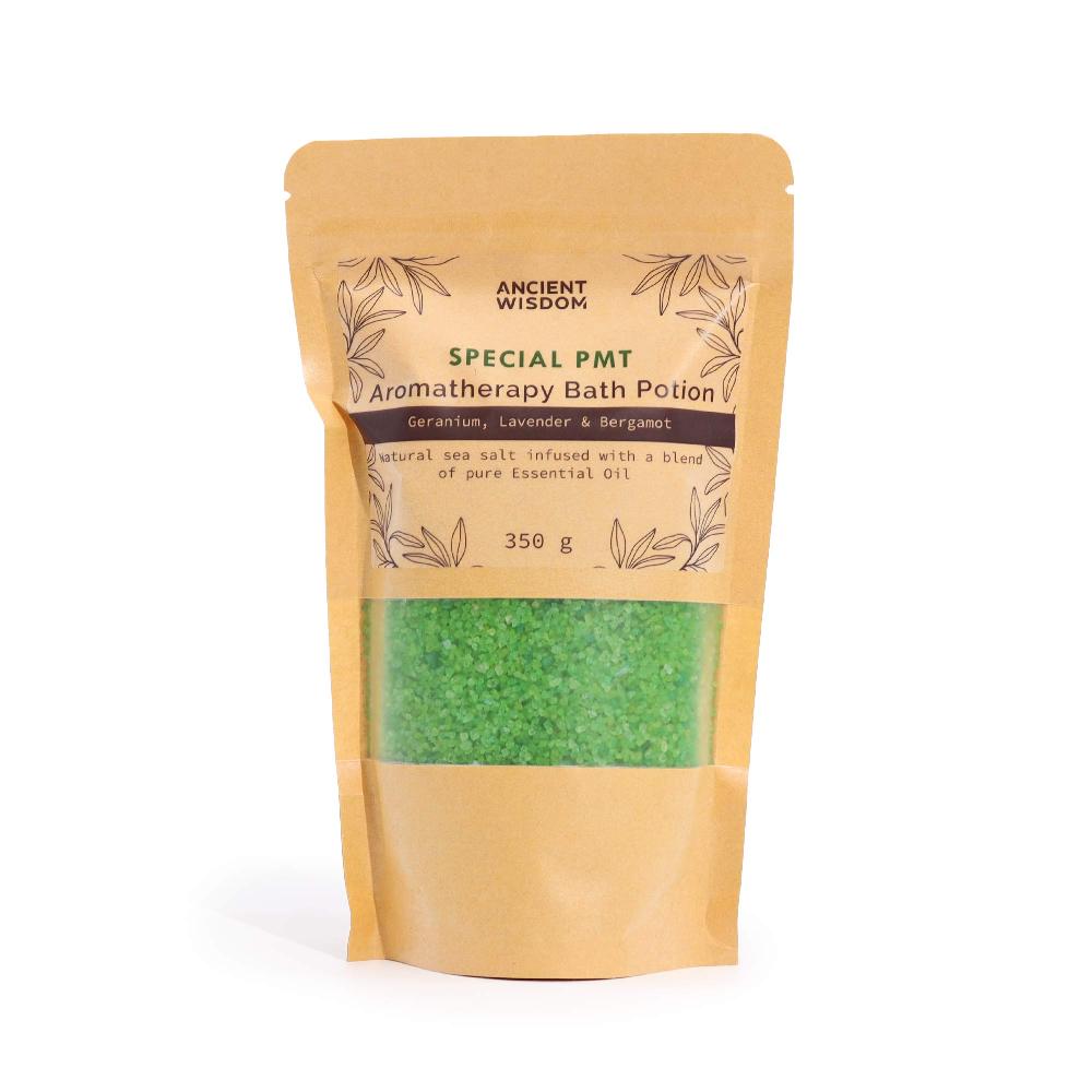 5x Aromatherapy Bath Potion In Kraft Bag 350g - PMT