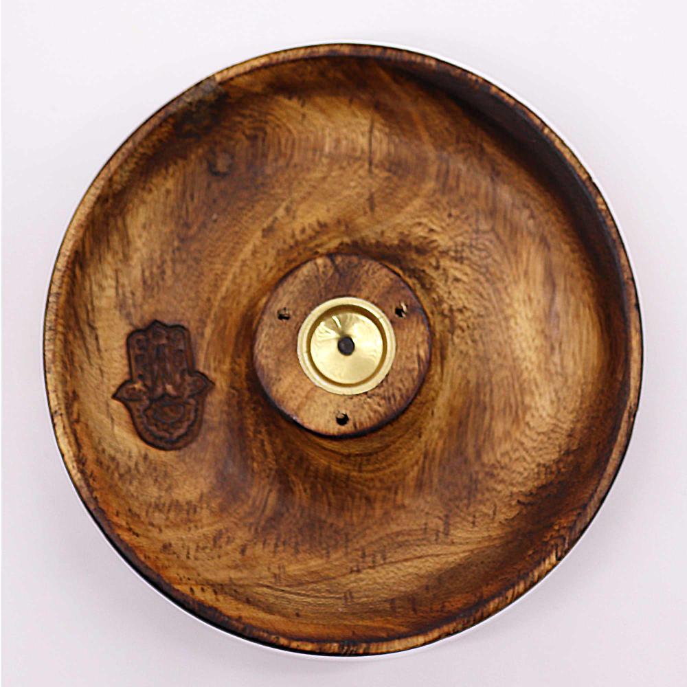 5x Incense Stick & Cone Burner Disc - Hamsa