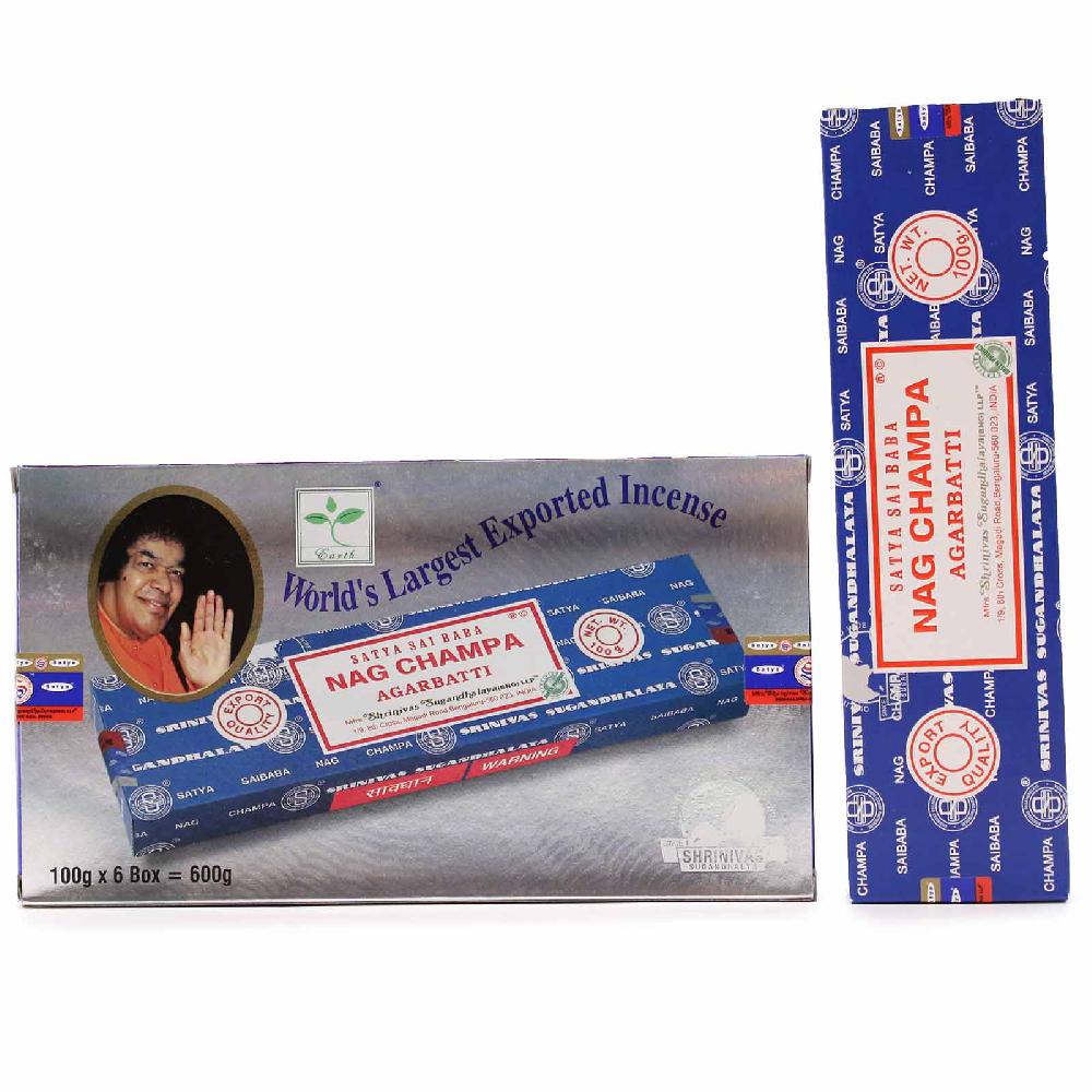 600x Nag Champa 15g (Full Carton - 50 Boxes Of 12)