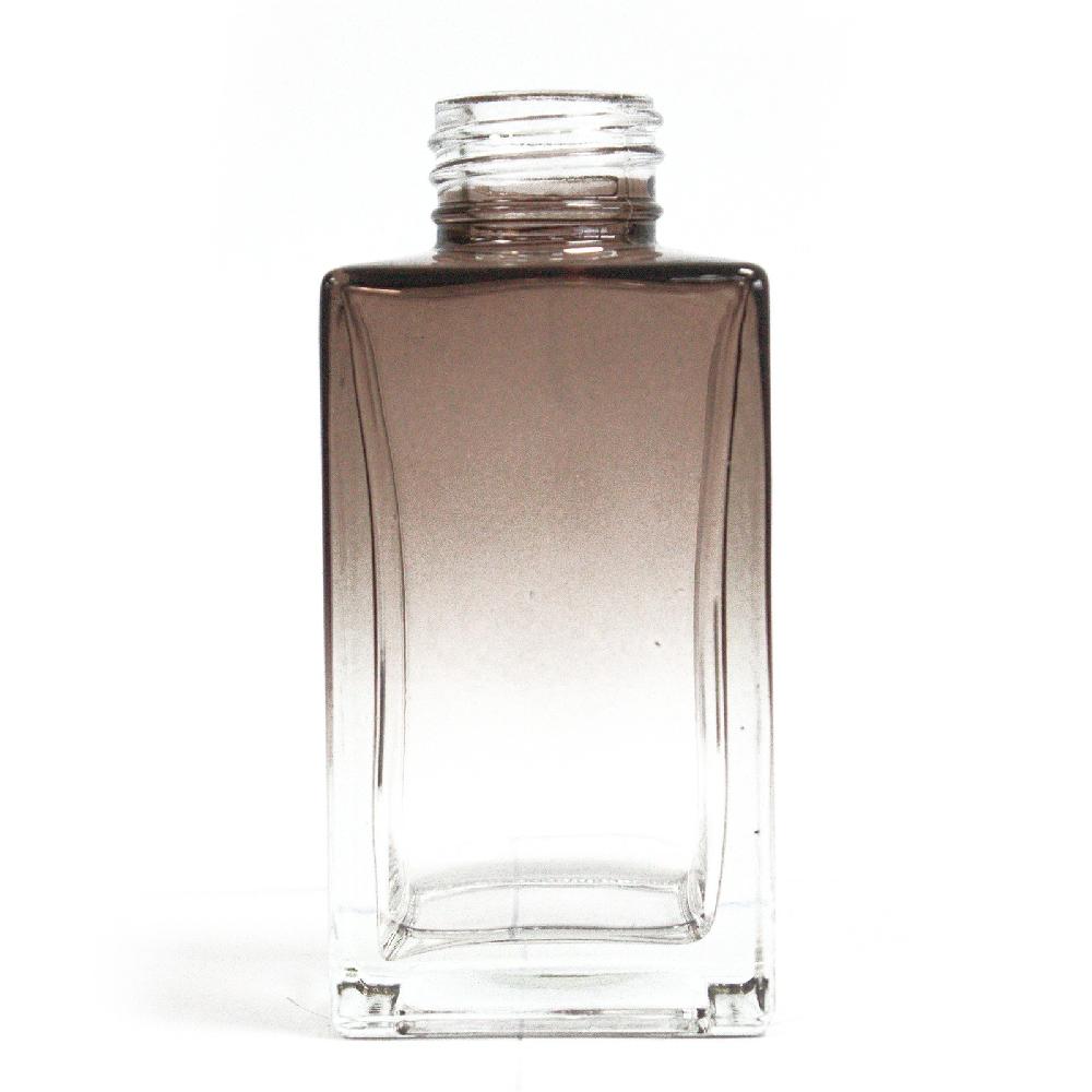 6x 100 ml Square Long Reed Diffuser Bottlle - Charcoal