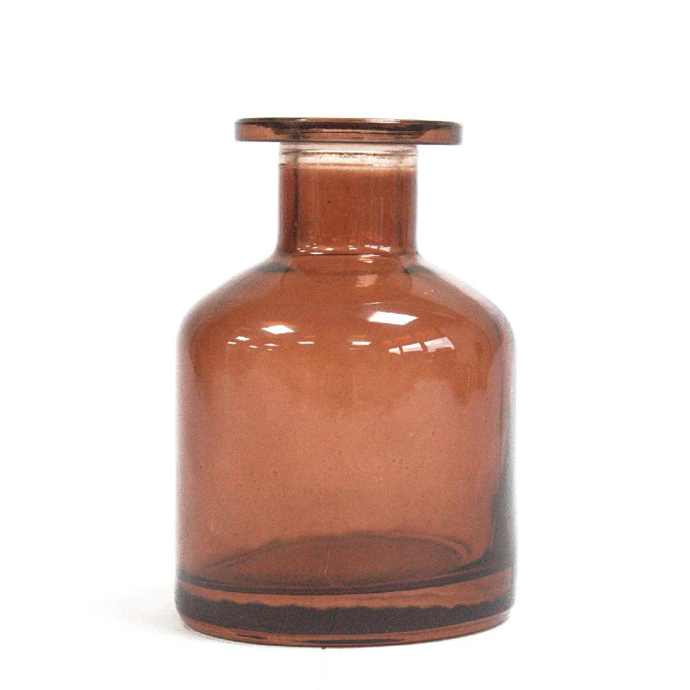6x 140 ml Round Alchemist Reed Diffuser Bottle - Brown