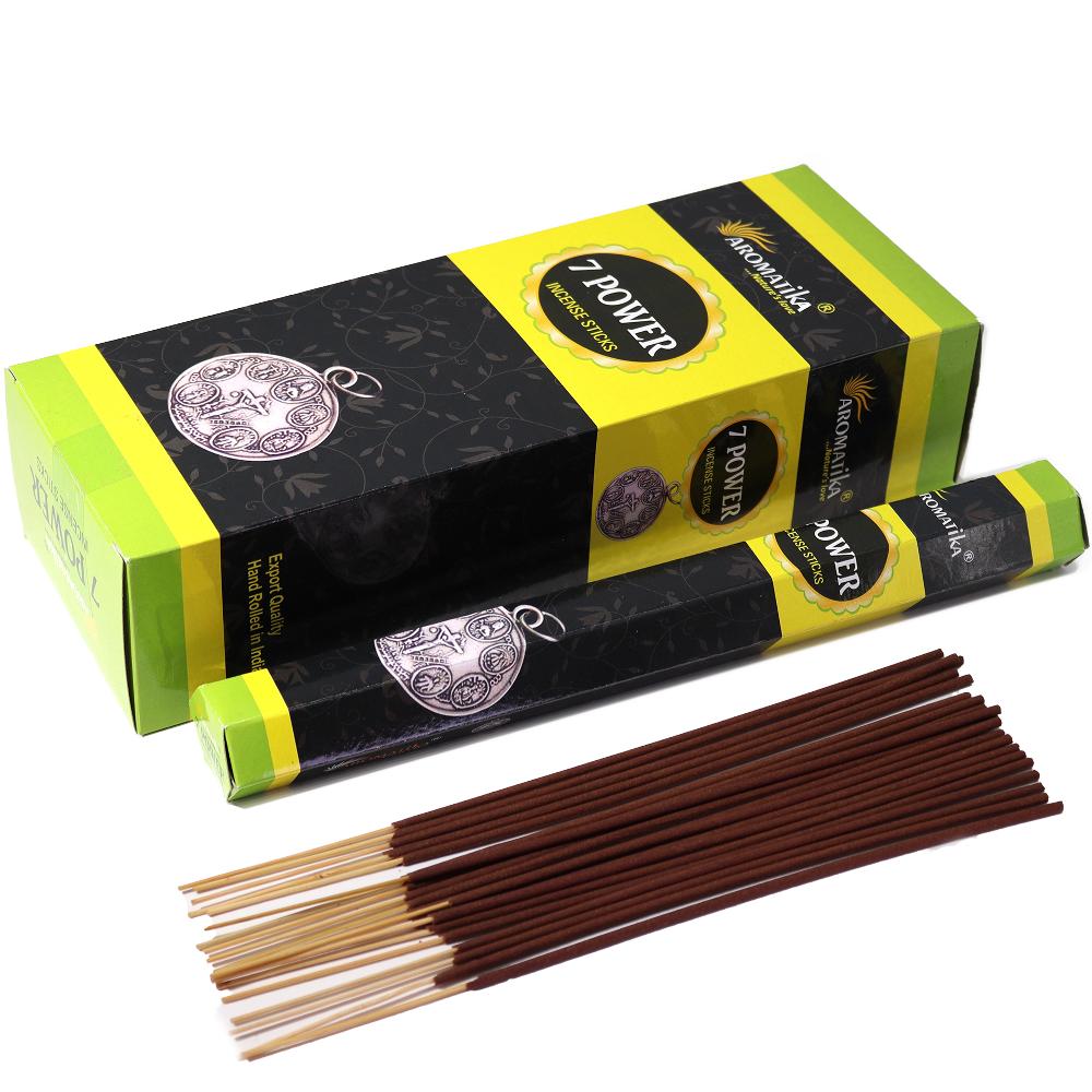6x Aromatika Charcoal Free Hex Incense - 7 Powers