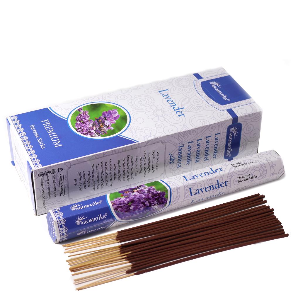 6x Aromatika Charcoal Free Hex Incense - Lavender