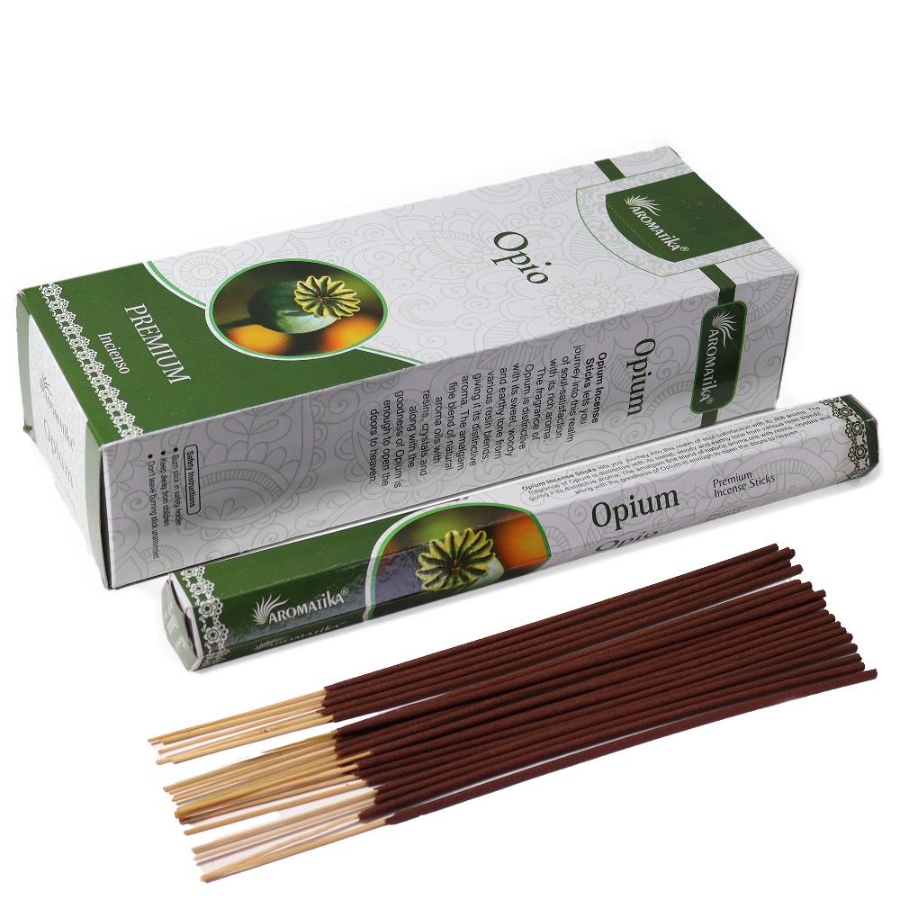 6x Aromatika Charcoal Free Hex Incense - Opium