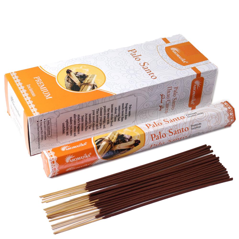 6x Aromatika Charcoal Free Hex Incense - Palo Santo