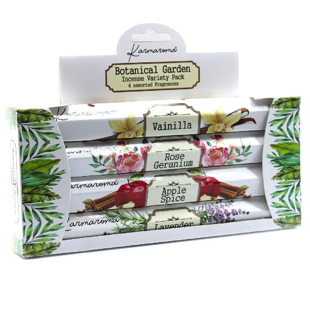 6x Botanical Garden Incense Gift Set - 4 Assorted Fragrances