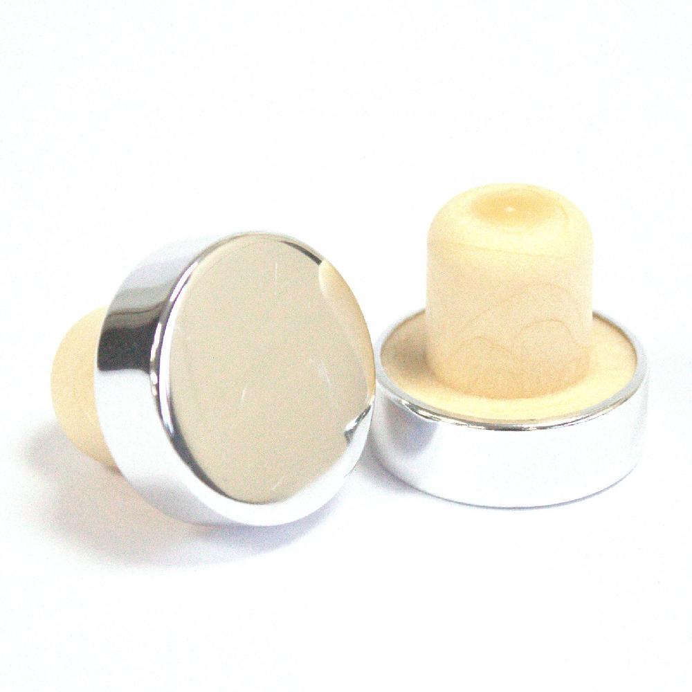 6x Cap For RDBot-08/09/10 2.2cm - Silver Top