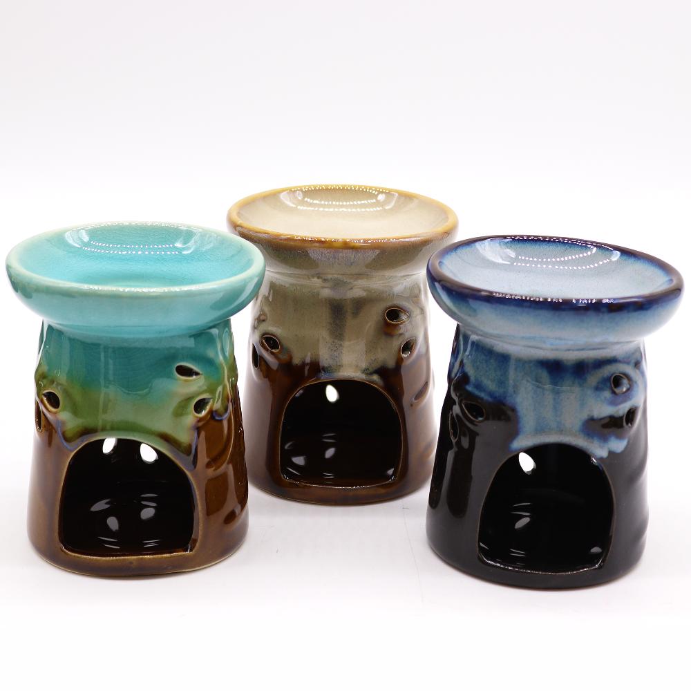 6x Classic Rustic Oil Burner - Dragonfly (assorted)