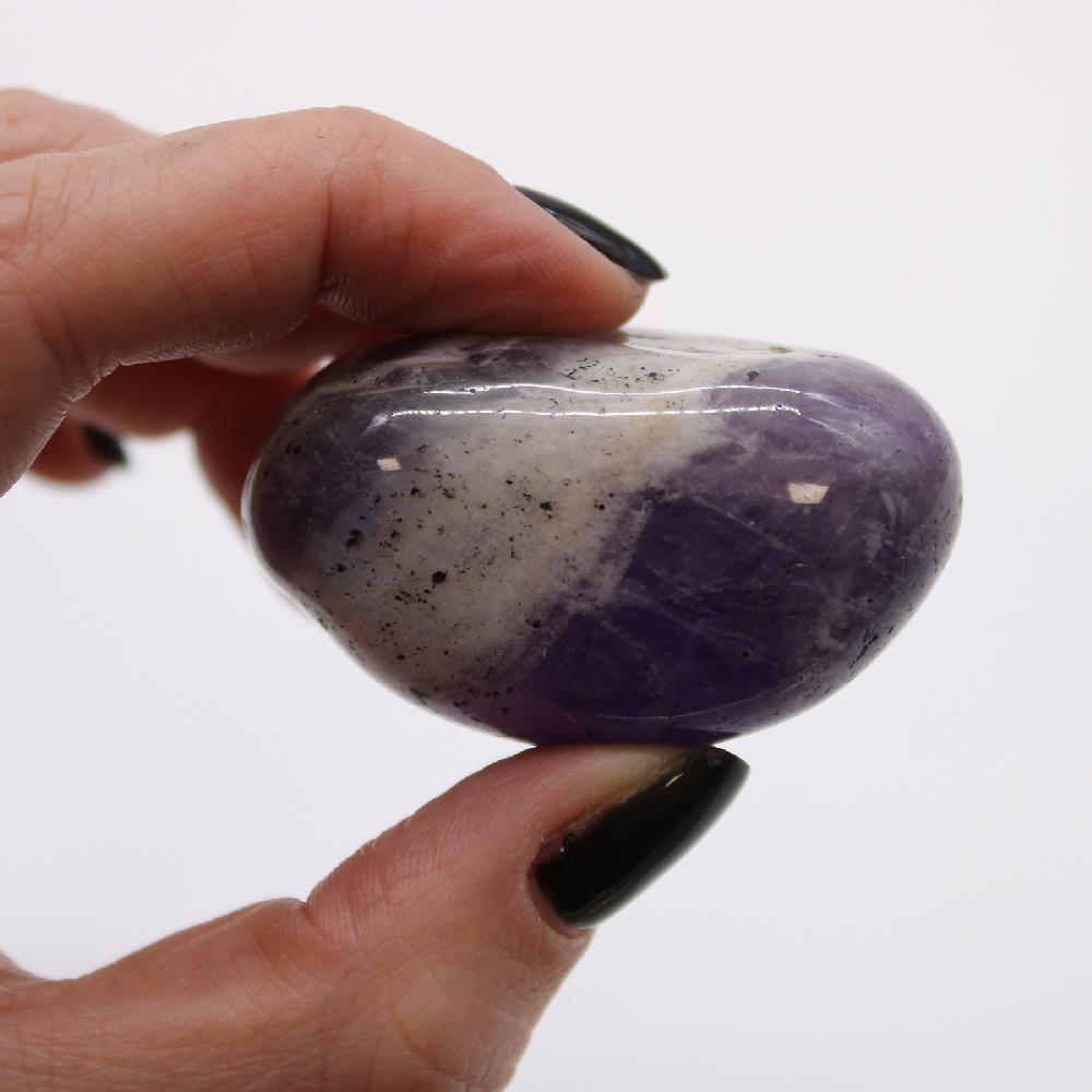 6x Large African Tumble Stone - Amethyst