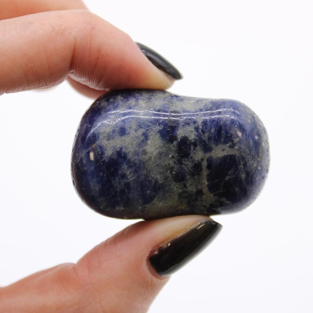6x Large African Tumble Stone - Sodalite - Pure Blue