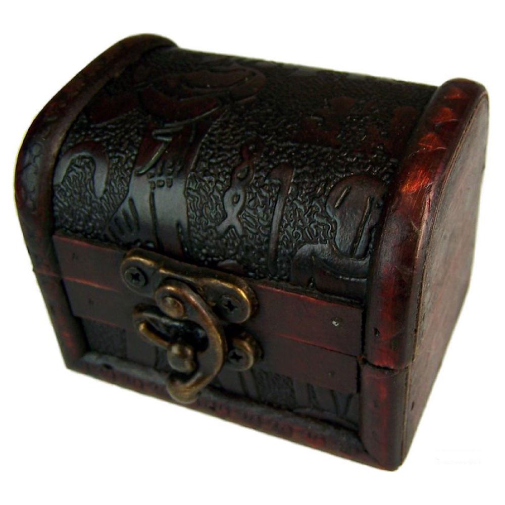 6x Med Colonial Boxes - Egypt Embossed