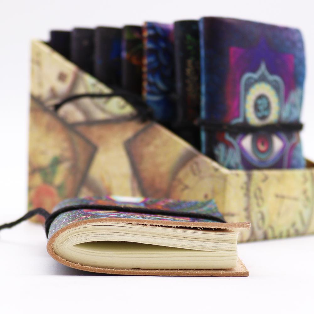 8x Assorted Esoteric Notebooks 7x10cm (display Pack)