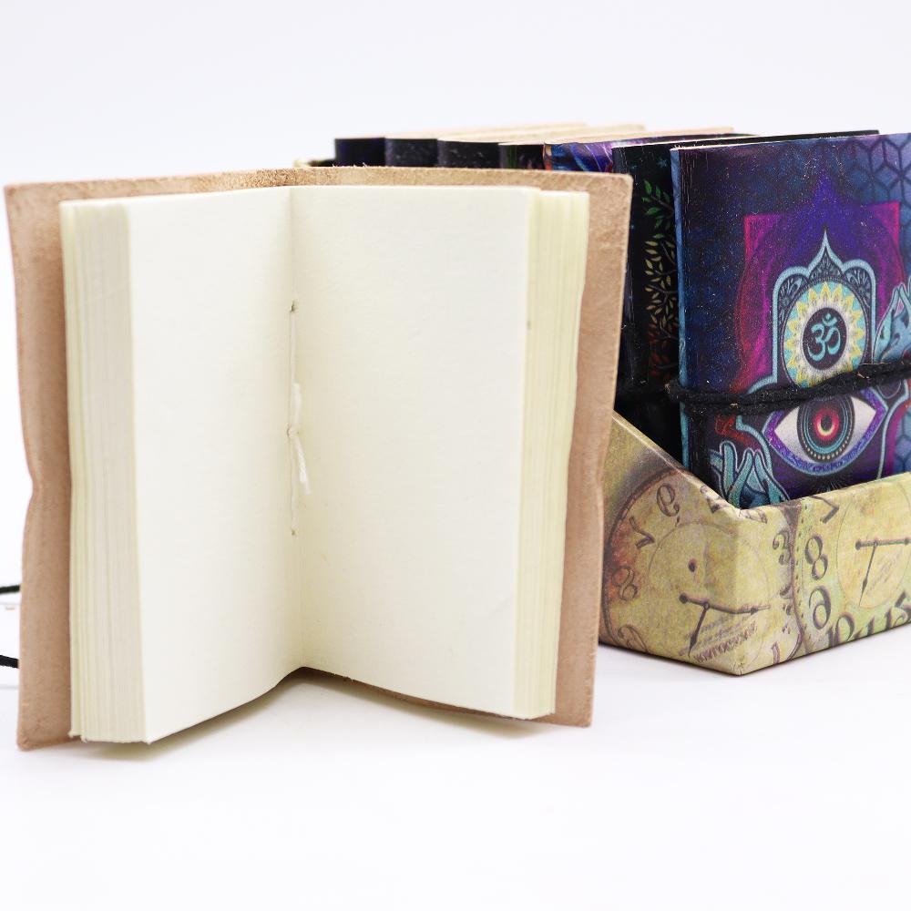 8x Assorted Esoteric Notebooks 7x10cm (display Pack)