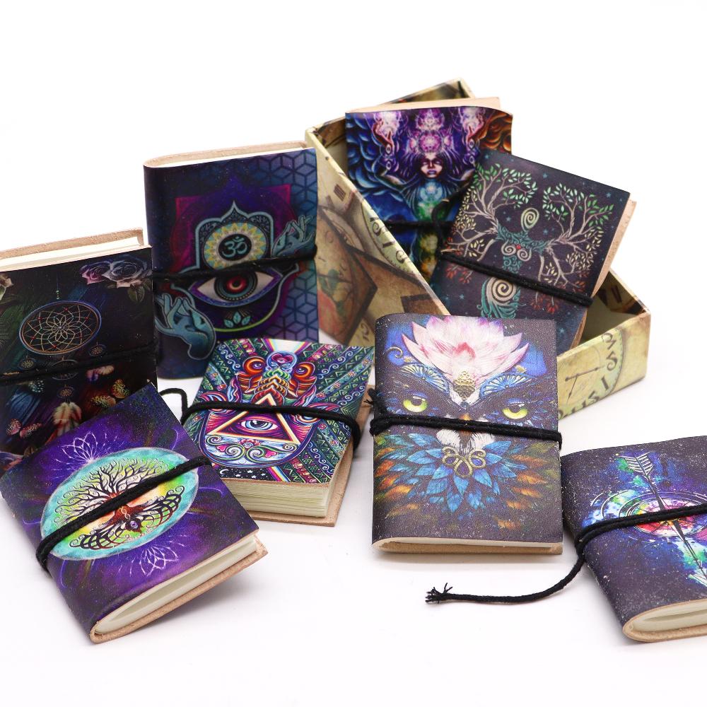8x Assorted Esoteric Notebooks 7x10cm (display Pack)