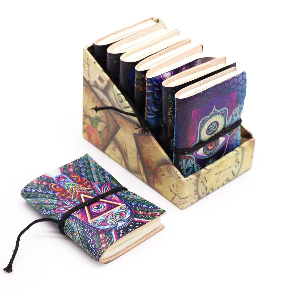 8x Assorted Esoteric Notebooks 7x10cm (display pack)