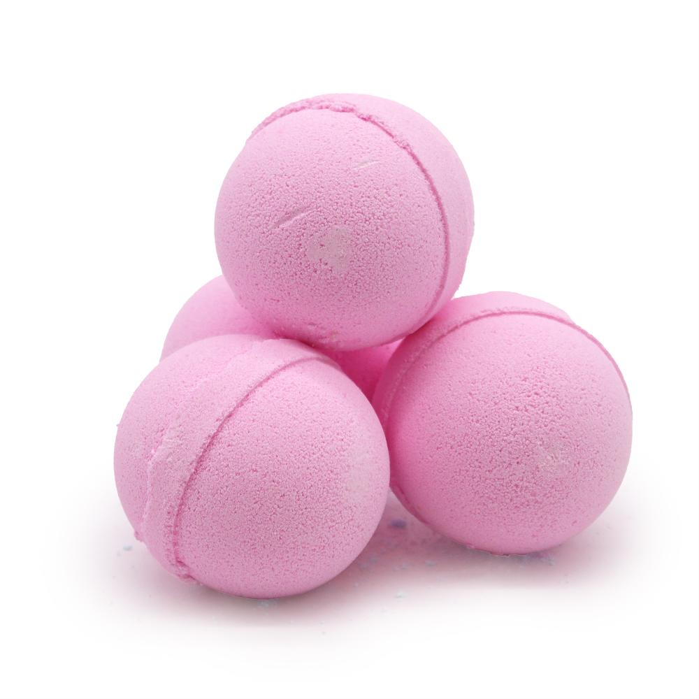 8x Essential Oil Bath Bomb - Frankincense & Rose