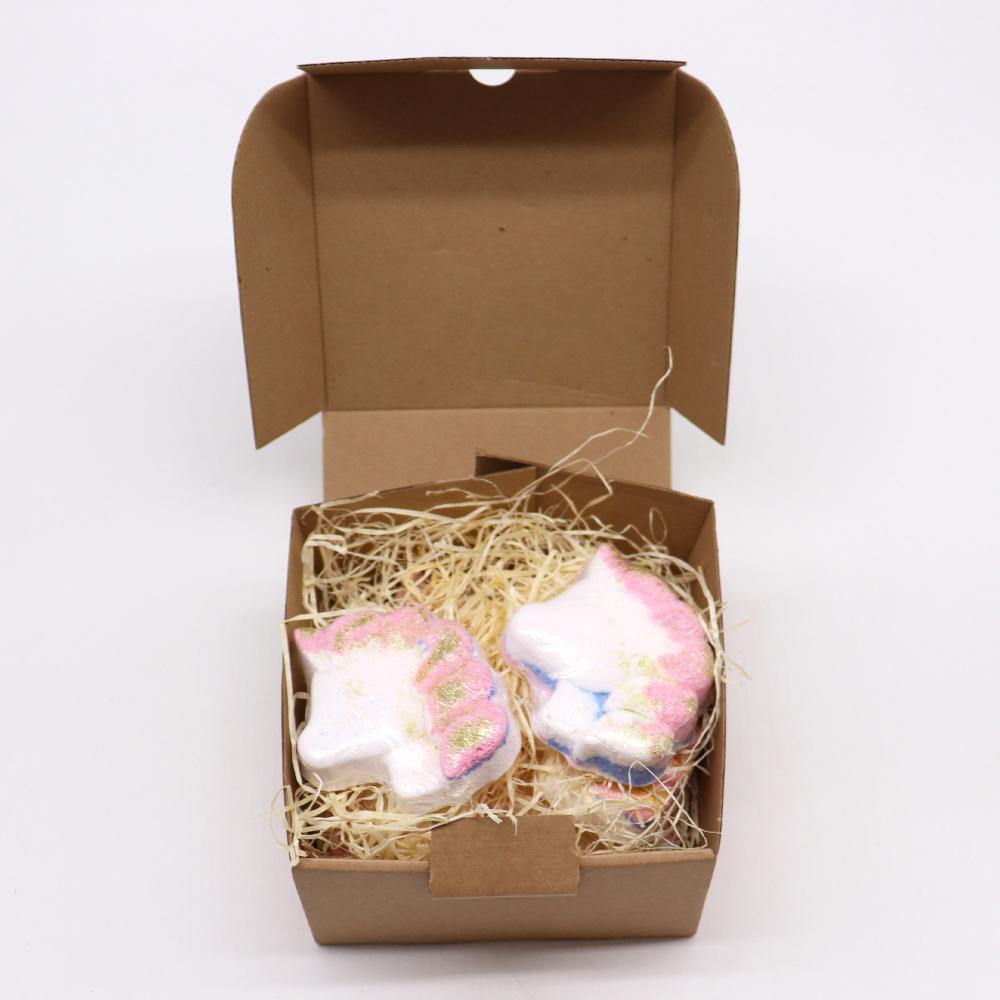 8x Unicorn Bath Bomb 100g - Passion Fruit