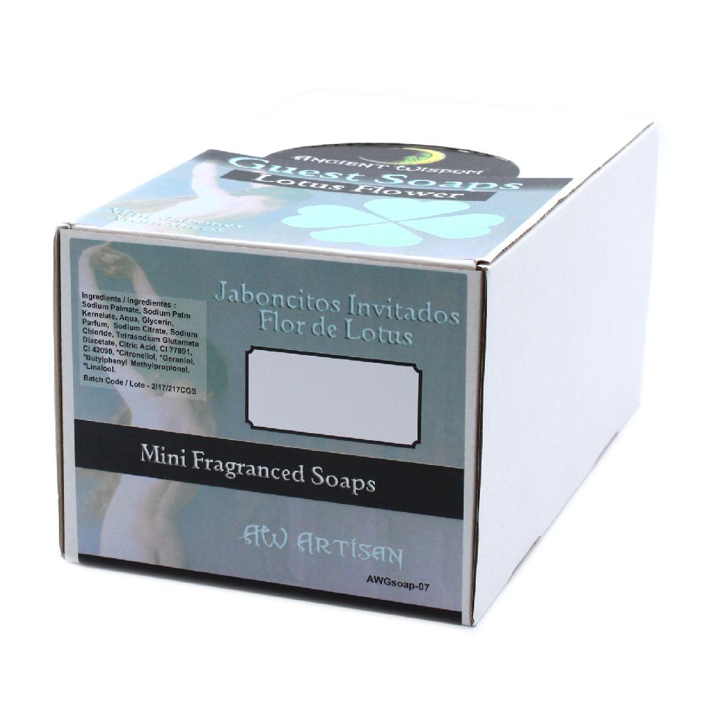 100x Heart Guest Soap - Lotus Flower