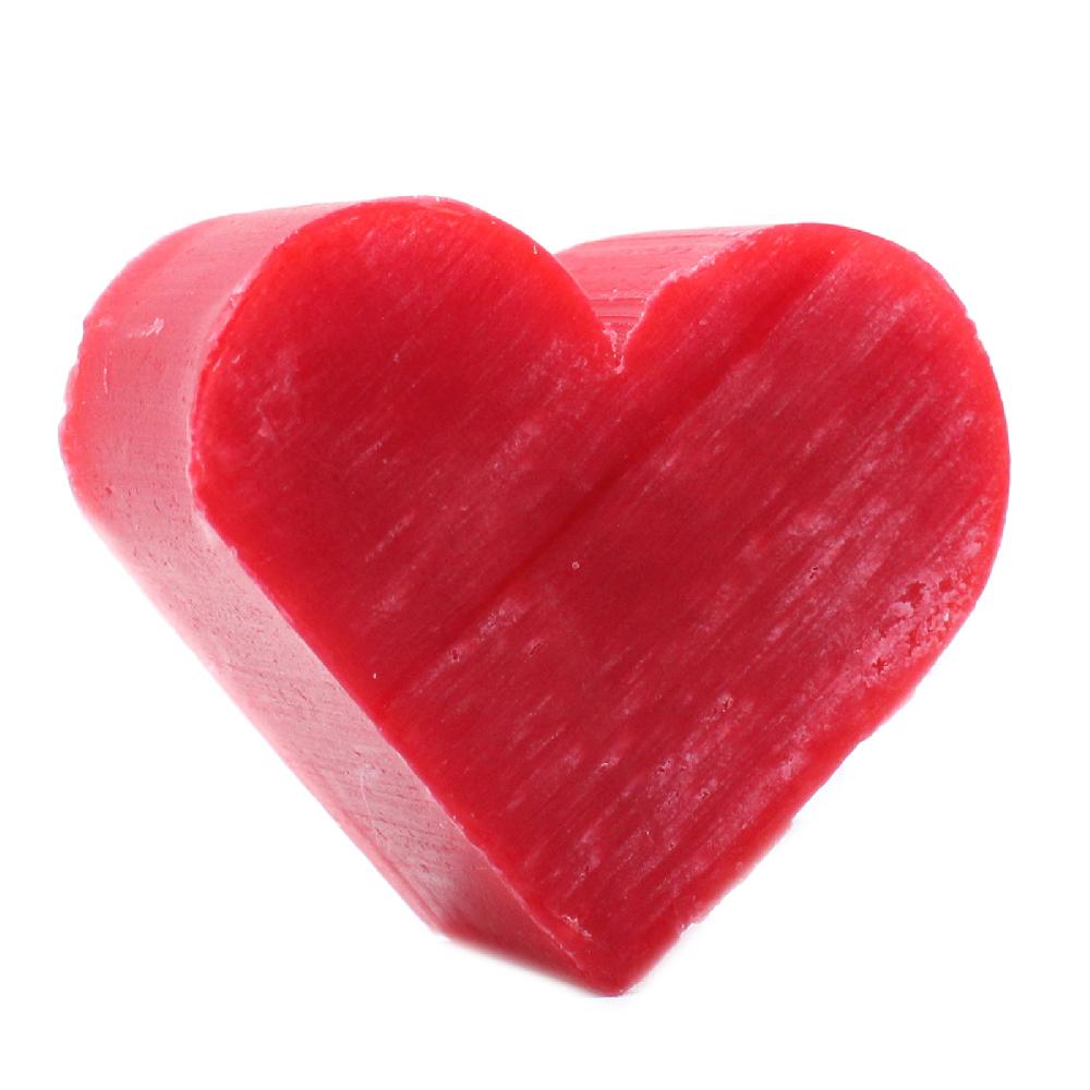 100x Heart Guest Soap - Raspberry