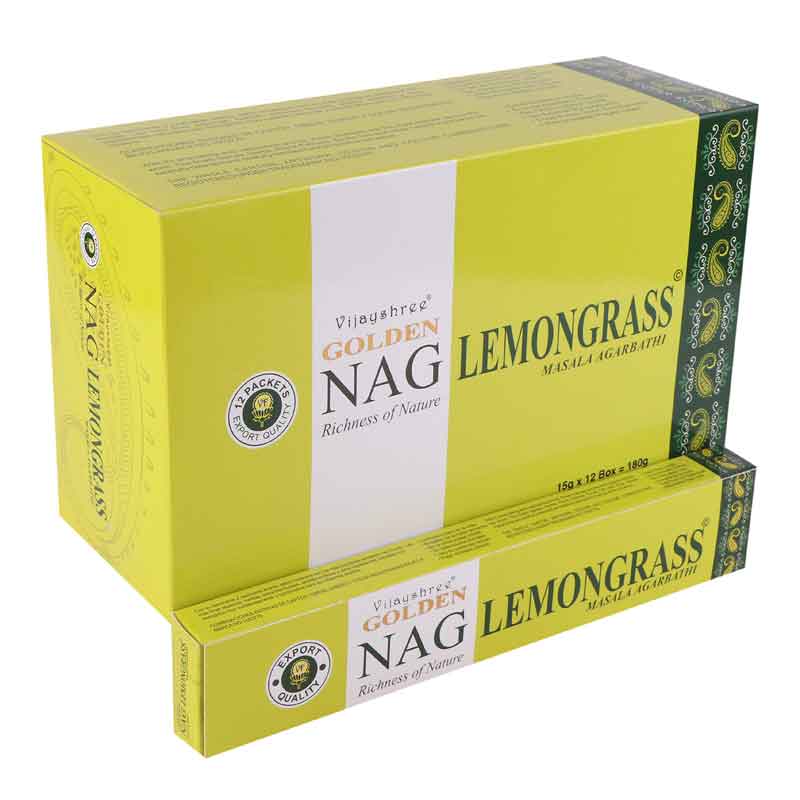 12x 15g Golden Nag - Lemongrass