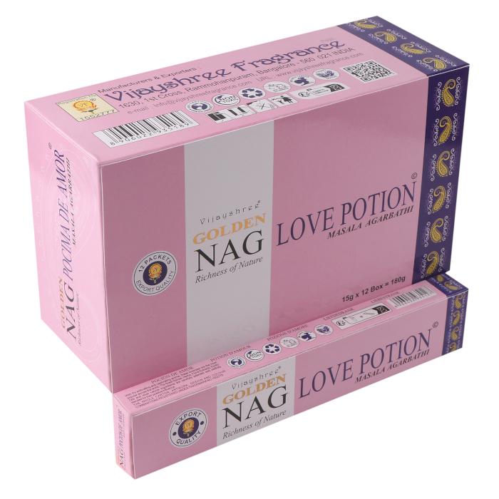 12x 15g Golden Nag - Love Potion