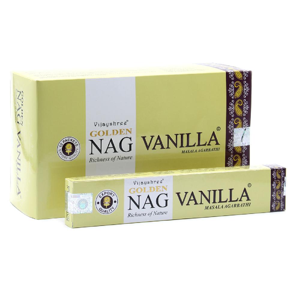 12x 15g Golden Vanilla Incense