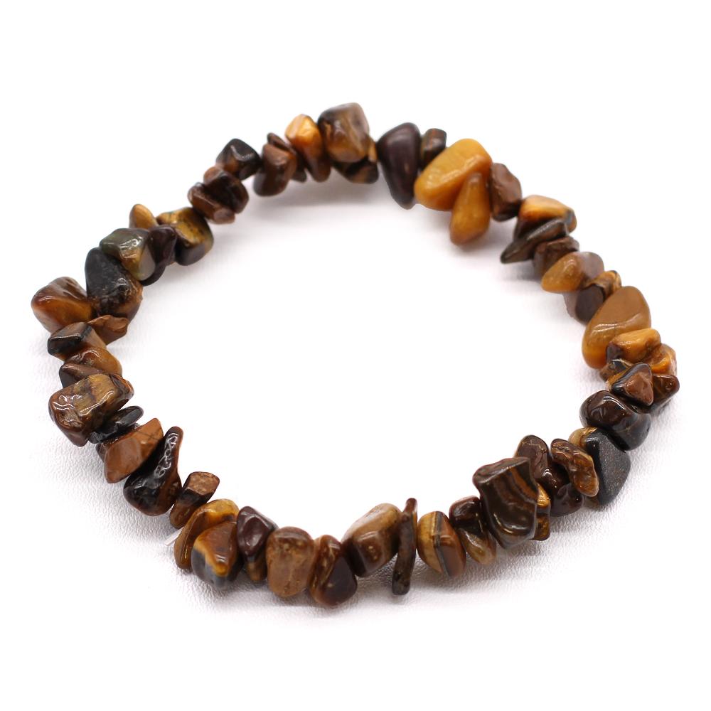 12x Chipstone Bracelet - Tiger Eye