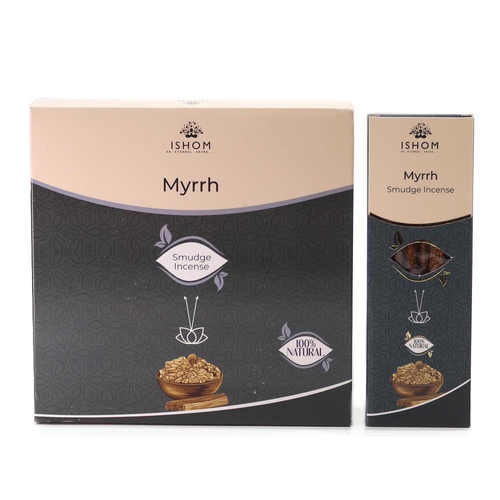 12x Ishom Smudge Incense - Myrrh