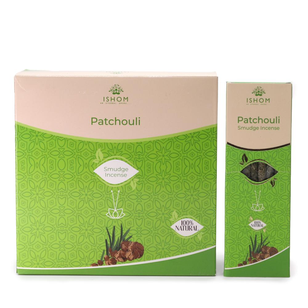 12x Ishom Smudge Incense - Patchouli