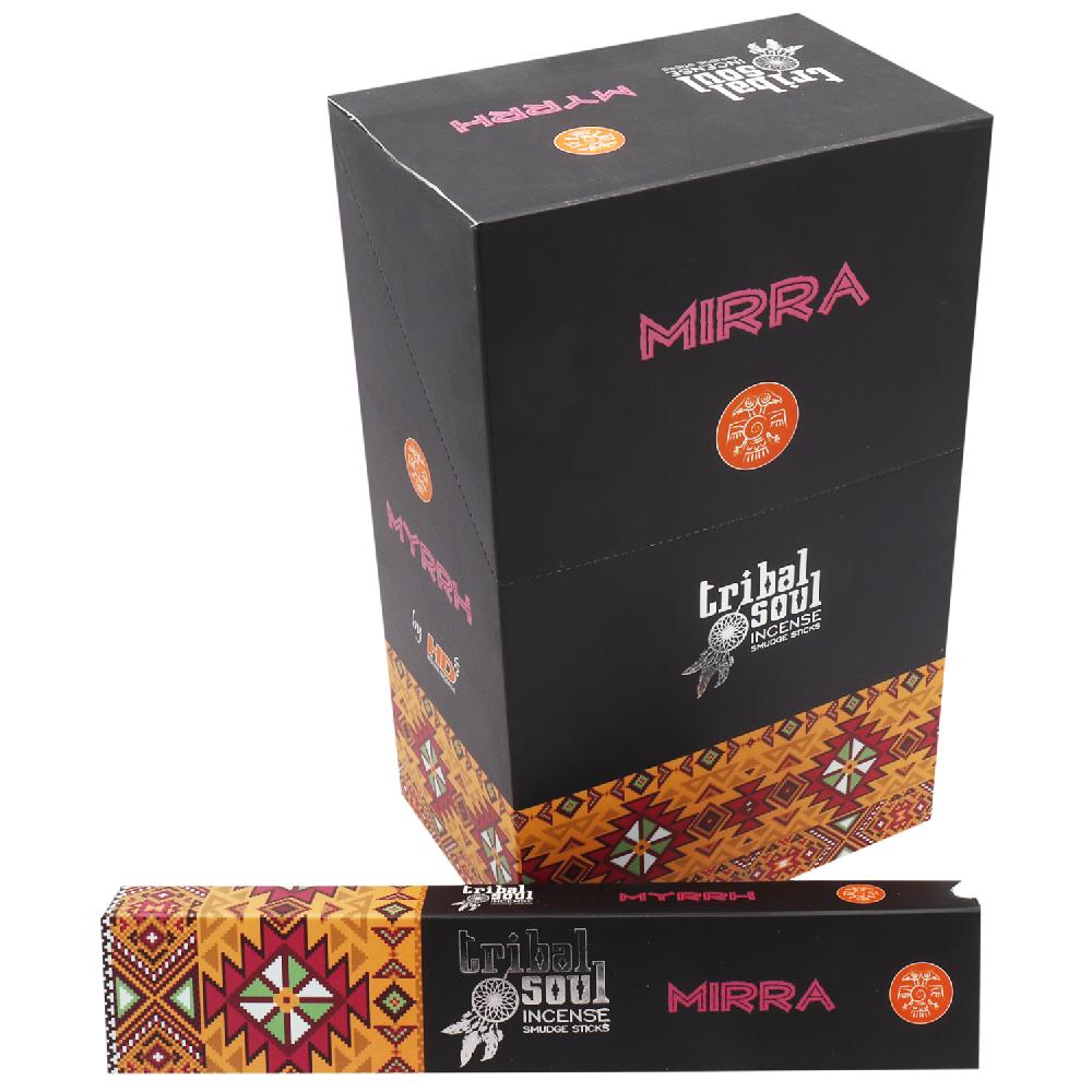 12x Tribal Soul Incense- Myrrh