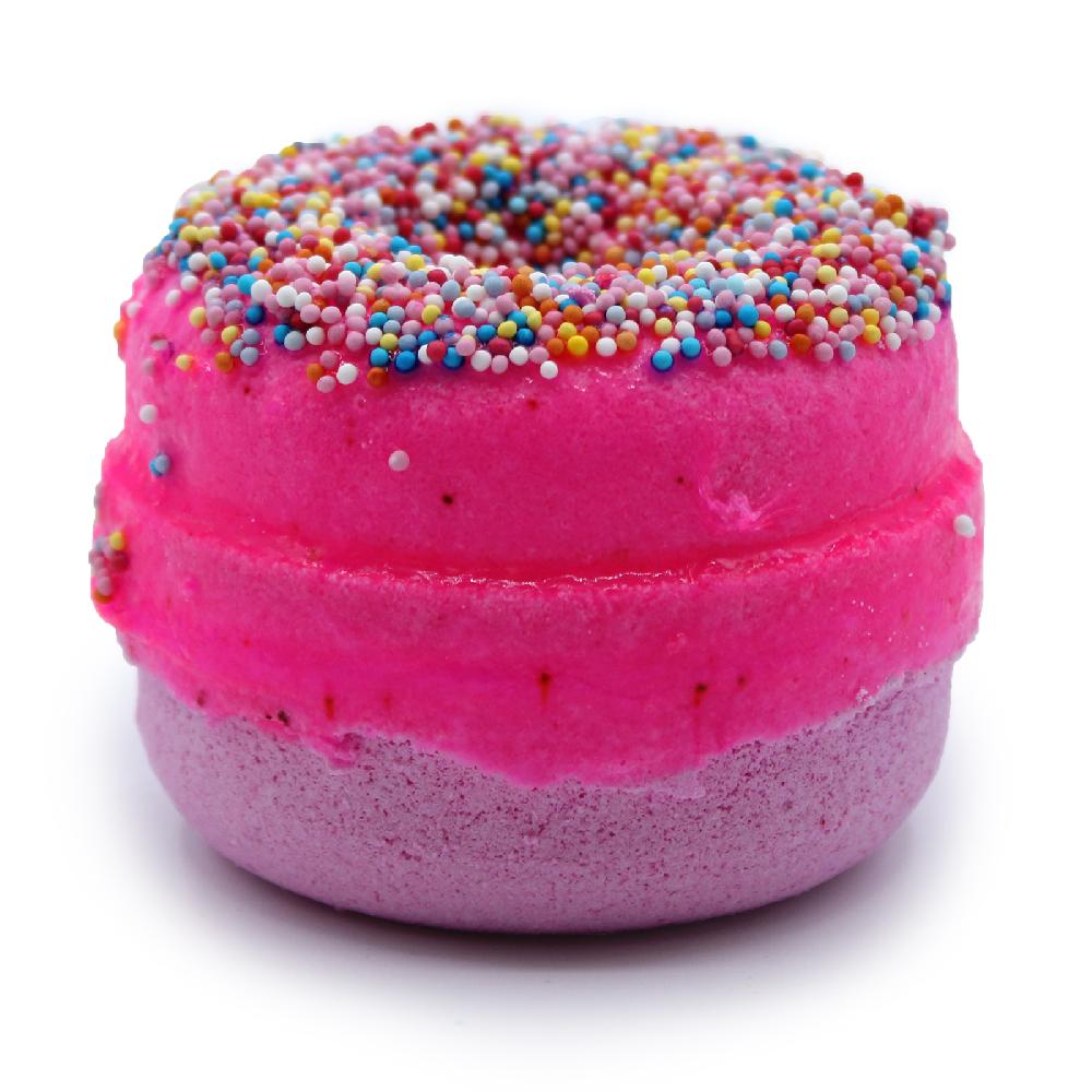 16x Raspberry Bath Donuts