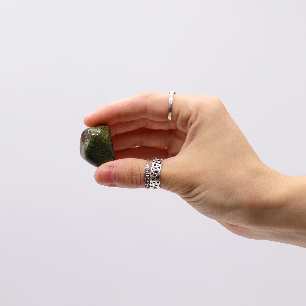 18x XL Tumble Stones - Dragon Jasper