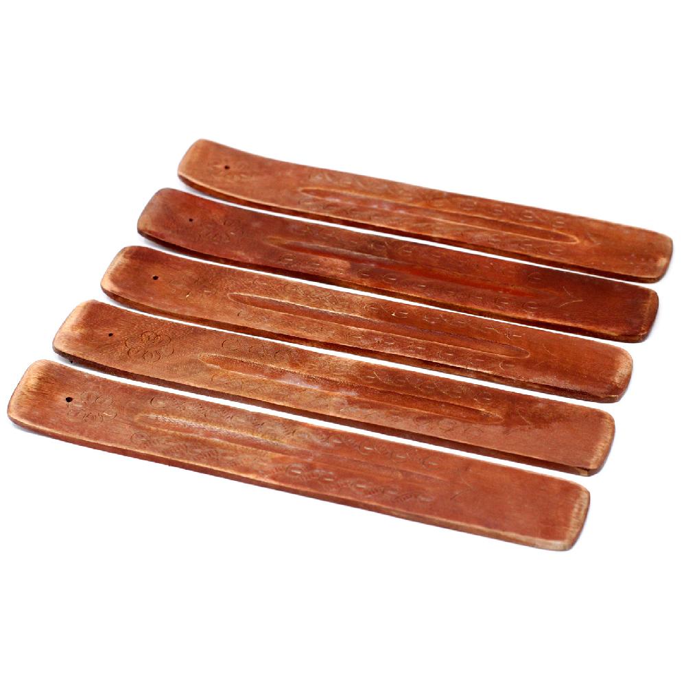 20x Carved Mango Wood Ashcatcher 10"