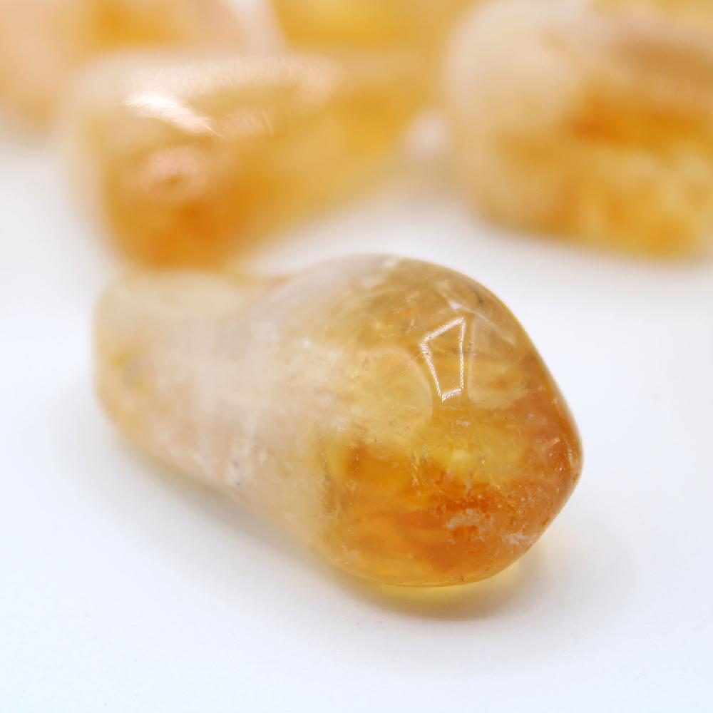 24x L Tumble Stone - Citrine - Brazil