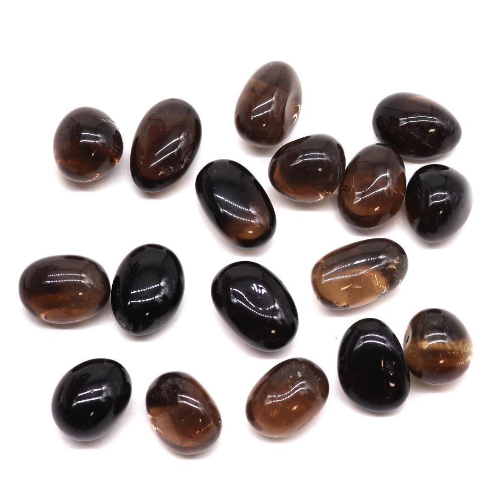 24x M Tumble Stone - Smoky Quartz