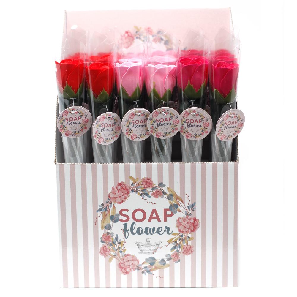 24x Soap Flower - Small Rose