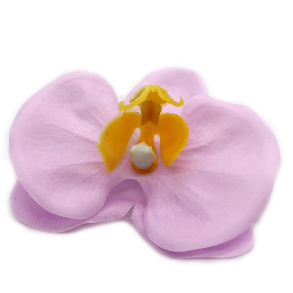 25x Craft Soap Flower - Orchid - Purple