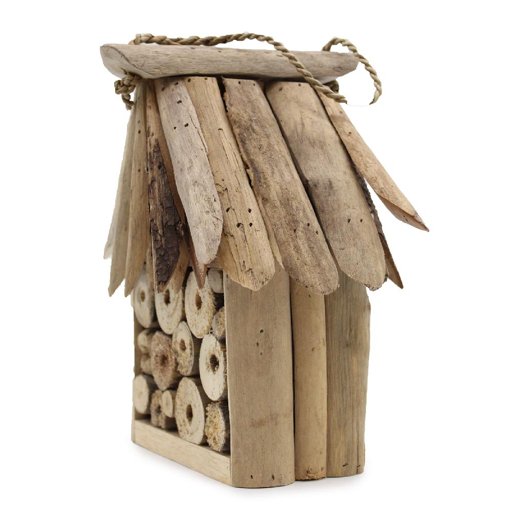 2x Driftwood Bee & Insect Box