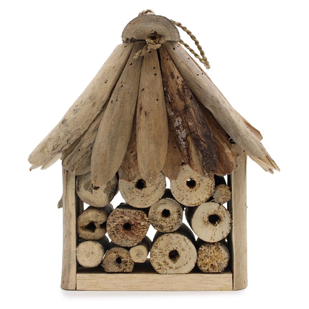 2x Driftwood Bee & Insect Box