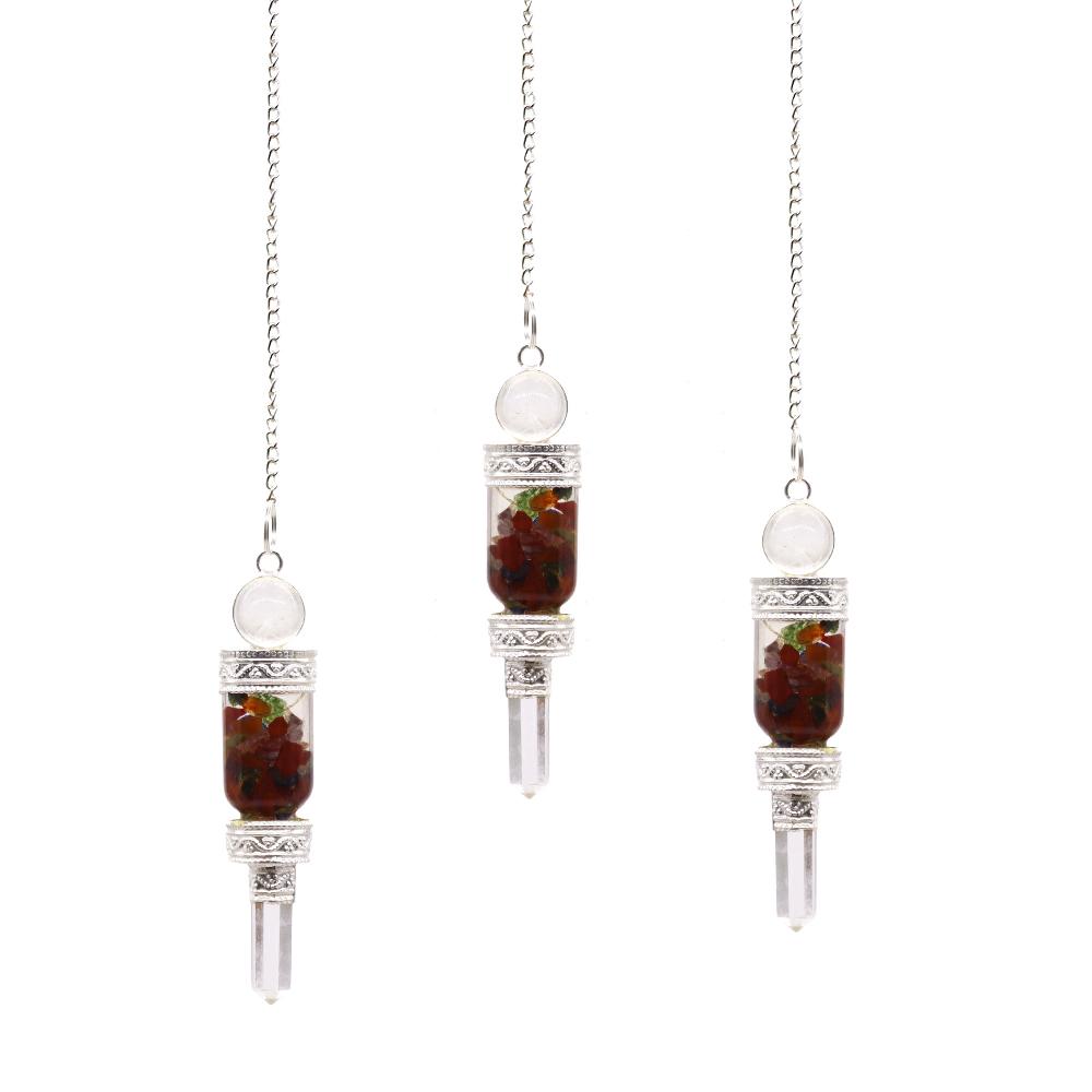 3x Floating Chakra Pendulum