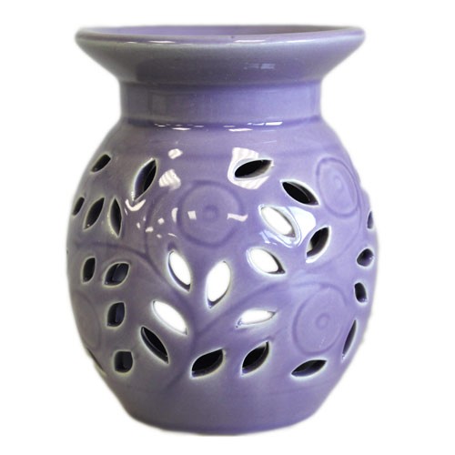 3x Floral Oil Burner - Lavender