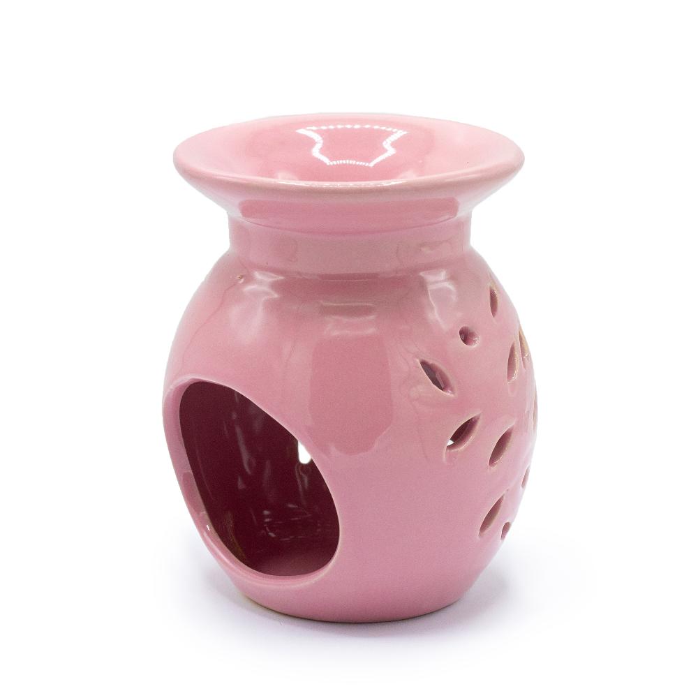 3x Floral Oil Burner - Rose