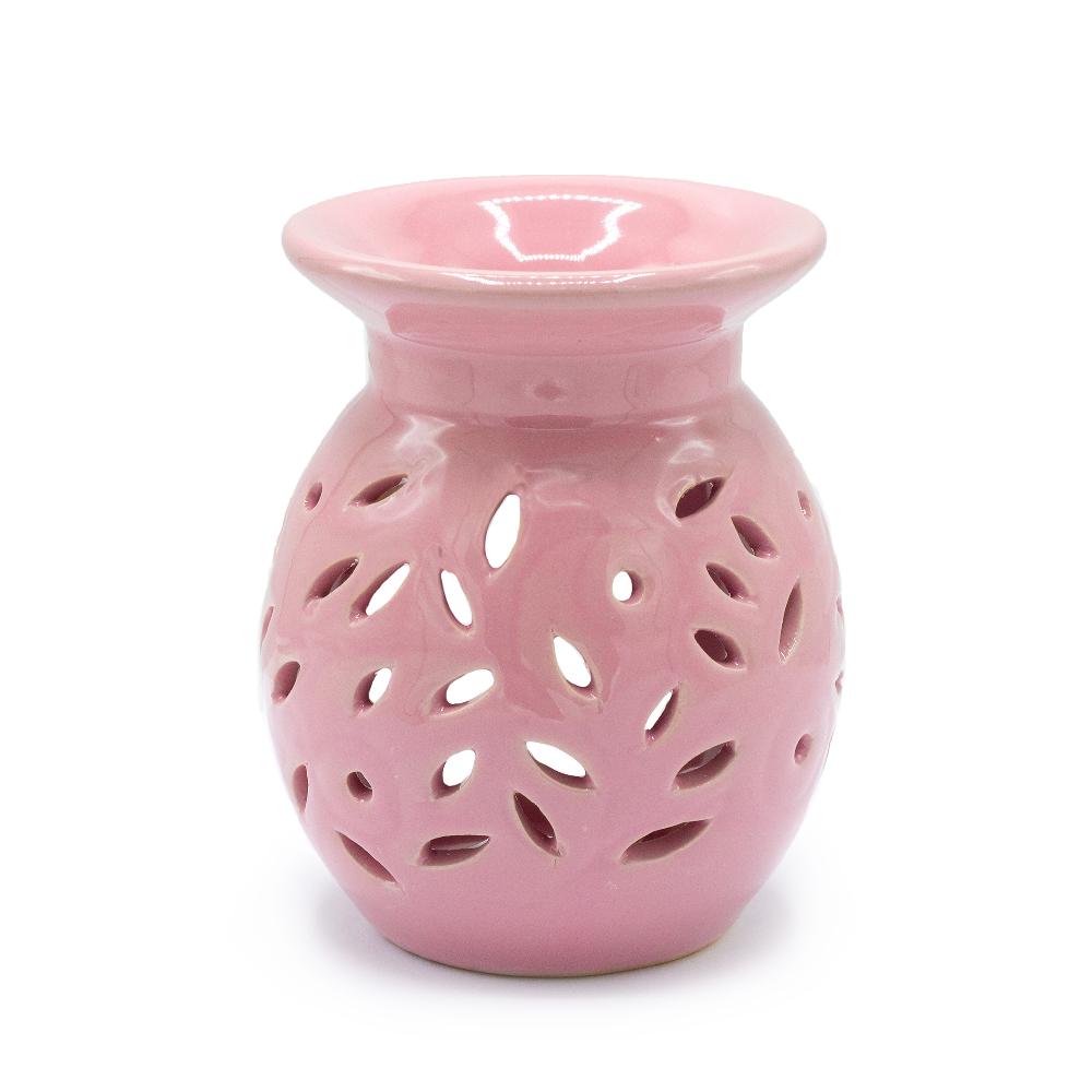 3x Floral Oil Burner - Rose