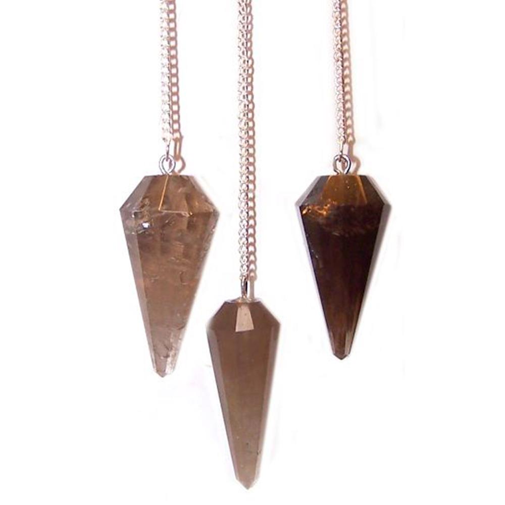 3x Magic Pendulum - Smoky Quartz