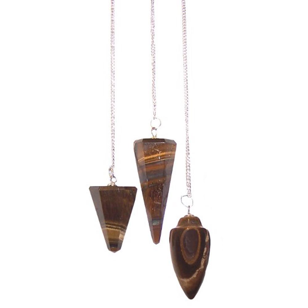 3x Magic Pendulum - Tiger Eye