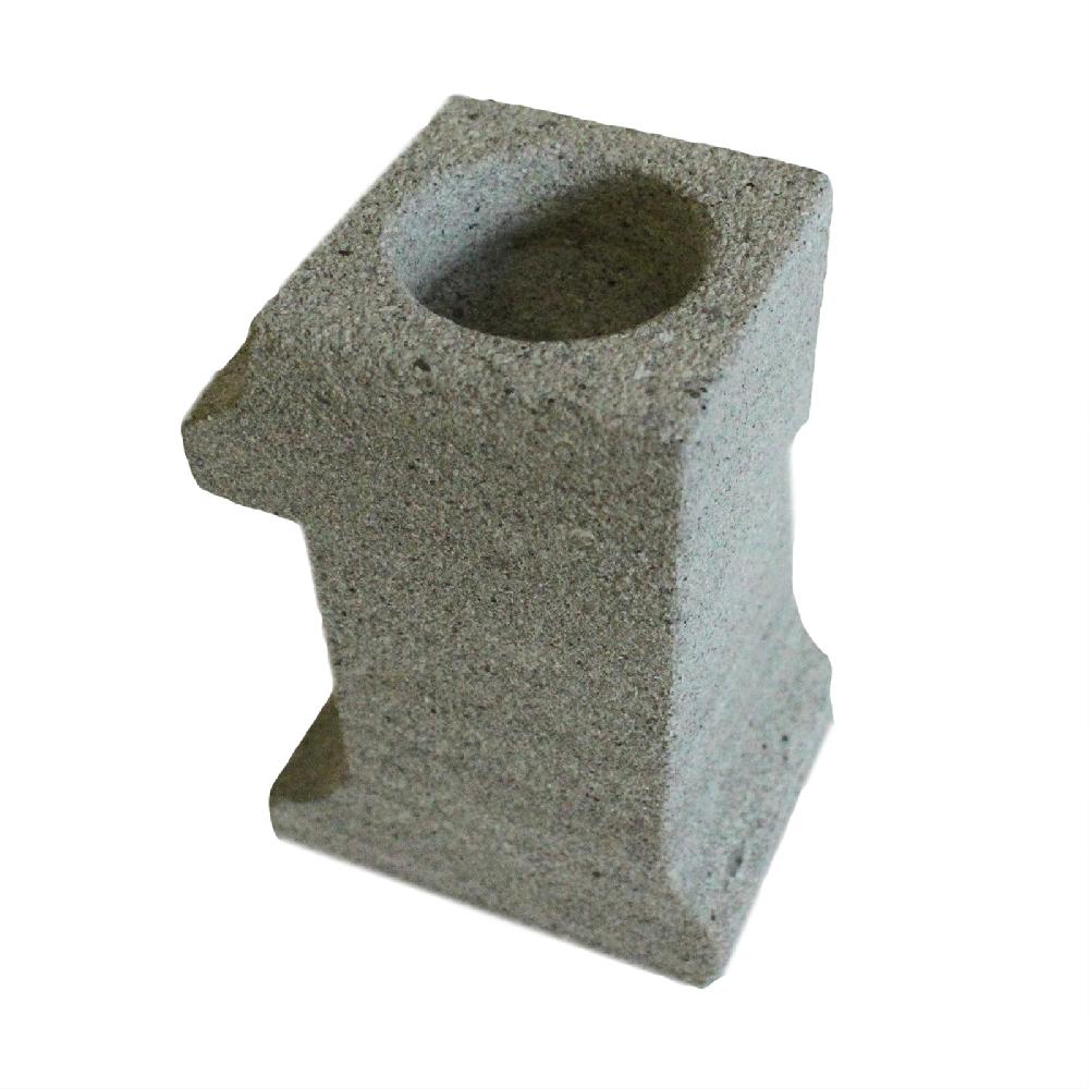 3x No.1 Granite Candle Holder