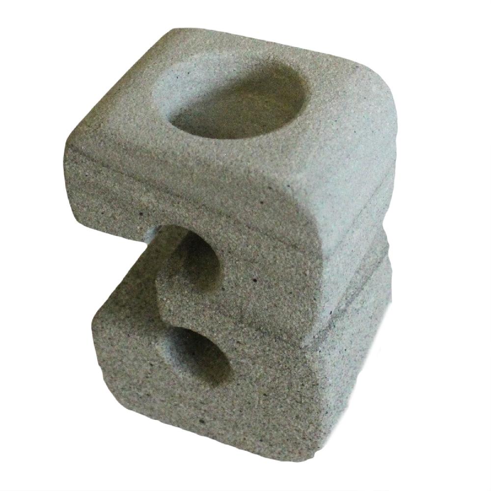 3x No.3 Granite Candle Holder
