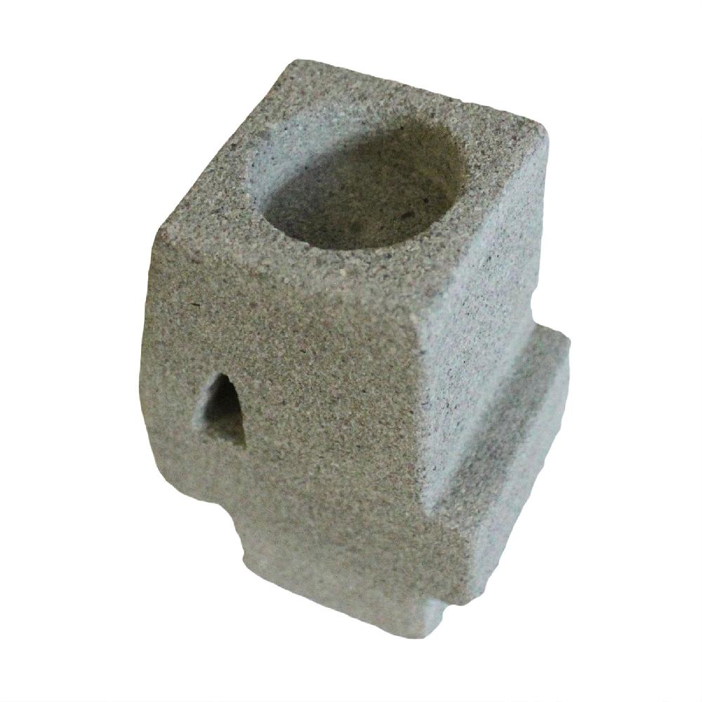 3x No.4 Granite Candle Holder