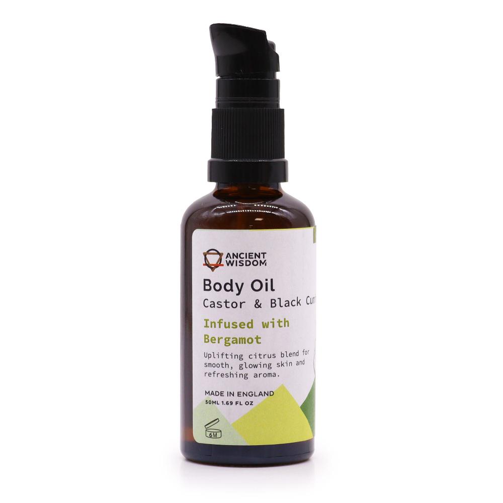 3x Organic Body Oil 50ml - Bergamot